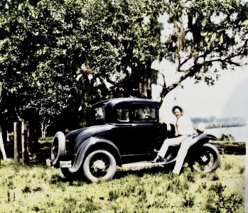 1934 JPCjr with new car